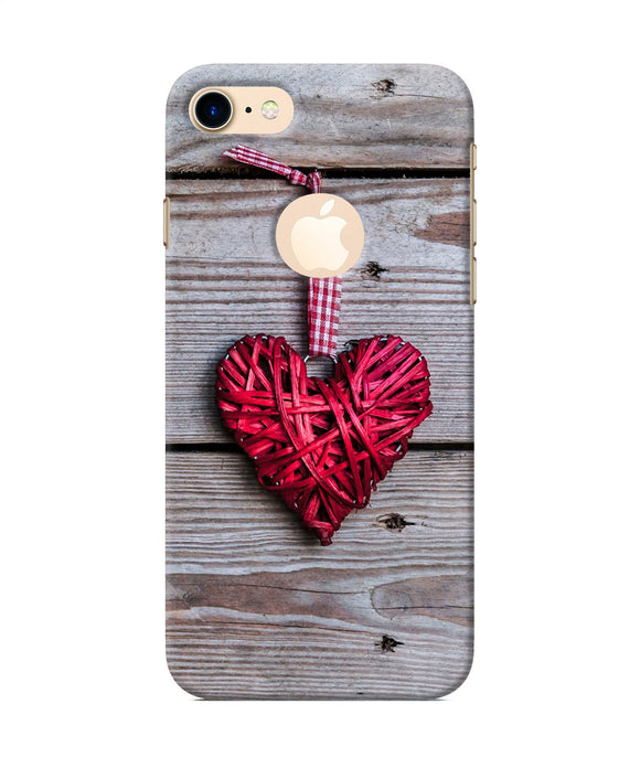 Lace Heart Iphone 7 Logocut Back Cover