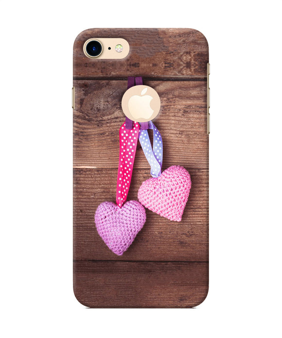 Two Gift Hearts Iphone 7 Logocut Back Cover