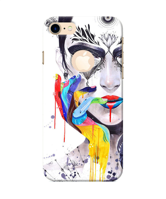 Girl Color Hand Iphone 7 Logocut Back Cover