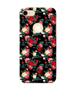 Rose Pattern Iphone 8 Logocut Back Cover