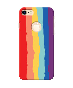 Rainbow Iphone 8 logocut Back Cover