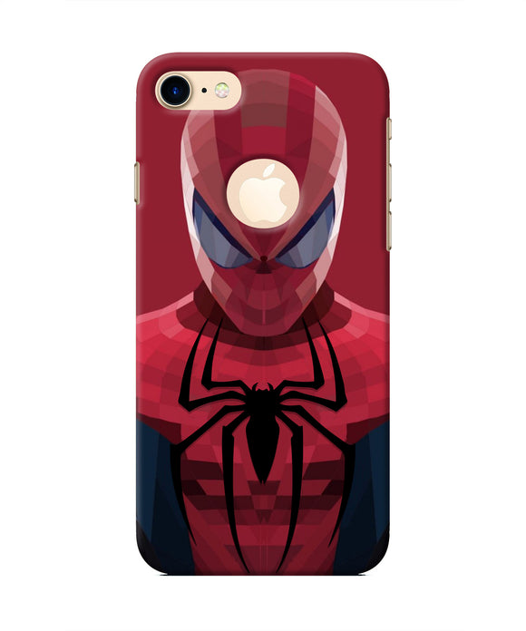 Spiderman Art Iphone 8 logocut Real 4D Back Cover