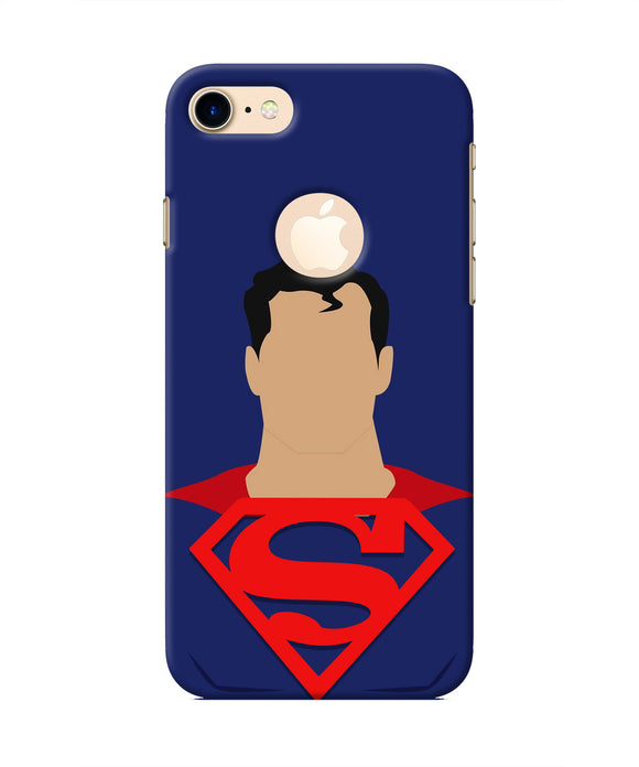 Superman Cape Iphone 8 logocut Real 4D Back Cover