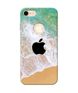 Apple Ocean Iphone 8 logocut Real 4D Back Cover