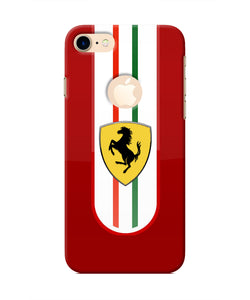 Ferrari Art Iphone 8 logocut Real 4D Back Cover