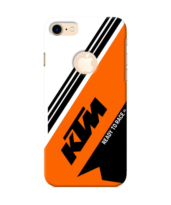 KTM Abstract Iphone 8 logocut Real 4D Back Cover