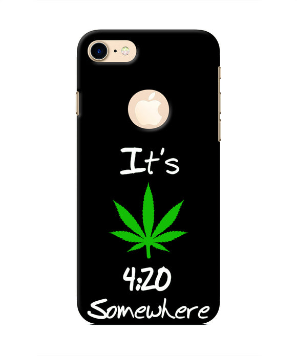 Weed Quote Iphone 8 logocut Real 4D Back Cover