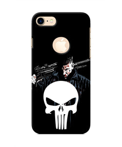 Punisher Character Iphone 8 logocut Real 4D Back Cover