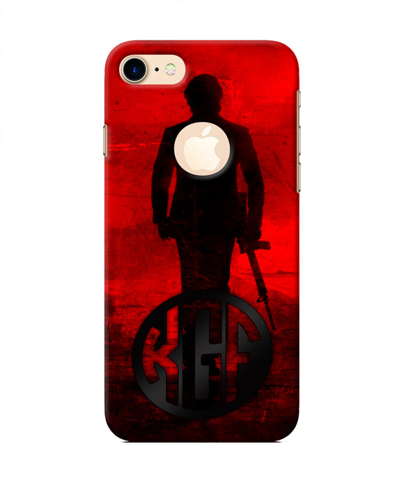 Rocky Bhai K G F Chapter 2 Logo iPhone 8 Logocut Real 4D Back Cover