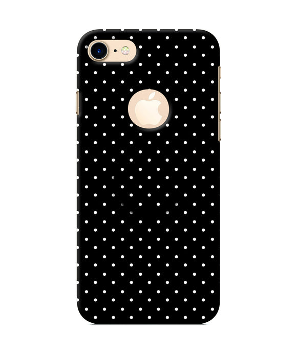 White Dots Iphone 8 logocut Pop Case