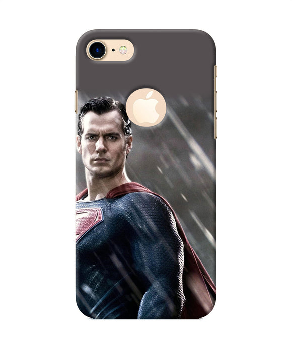 Superman Man Of Steel Iphone 8 Logocut Back Cover