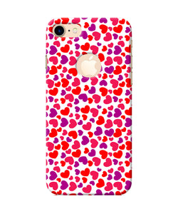 Heart Print Iphone 8 Logocut Back Cover