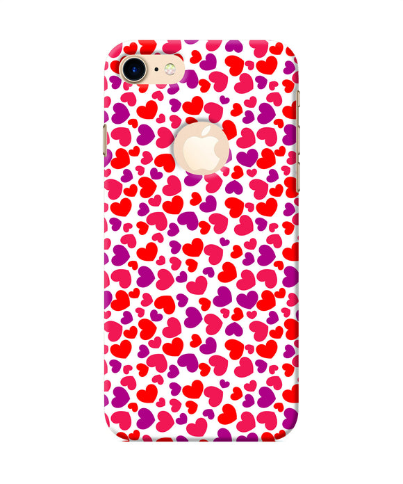 Heart Print Iphone 8 Logocut Back Cover