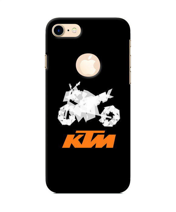 Ktm Sketch Iphone 8 Logocut Back Cover