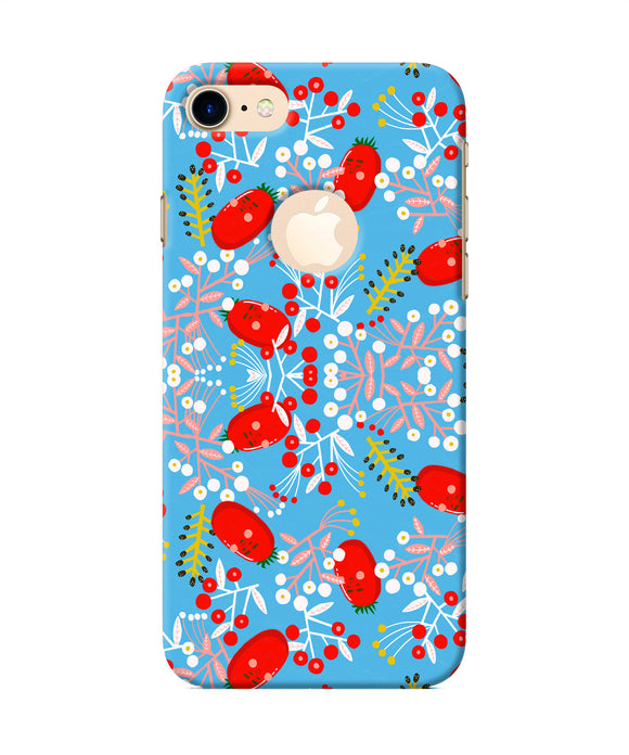 Small Red Animation Pattern Iphone 8 Logocut Back Cover