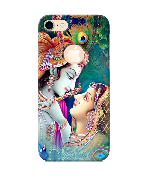 Lord Radha Krishna Paint Iphone 8 Logocut Back Cover