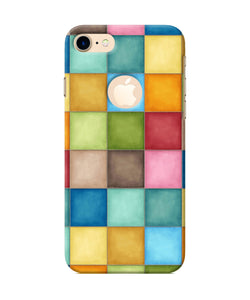 Abstract Colorful Squares Iphone 8 Logocut Back Cover