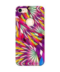 Abstract Colorful Print Iphone 8 Logocut Back Cover