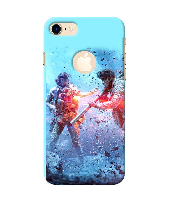 Pubg Water Fight Iphone 8 Logocut Back Cover