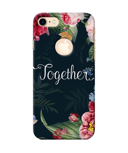 Together Flower Iphone 8 Logocut Back Cover