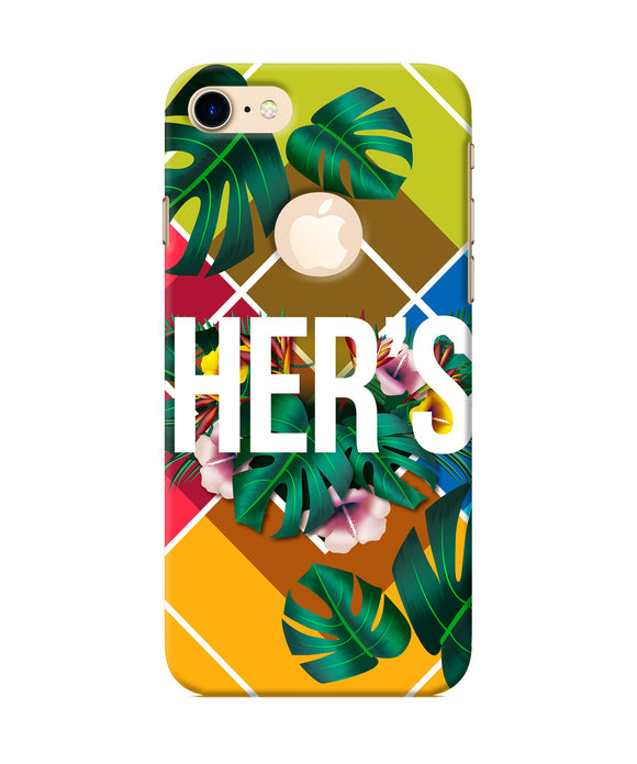 His Her Two Iphone 8 Logocut Back Cover