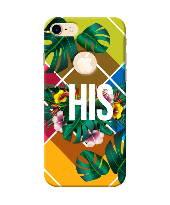 His Her One Iphone 8 Logocut Back Cover