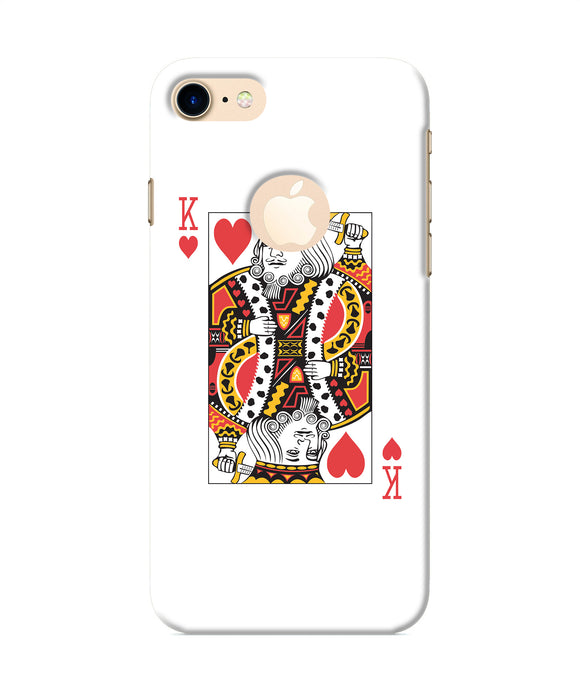 Heart King Card Iphone 8 Logocut Back Cover
