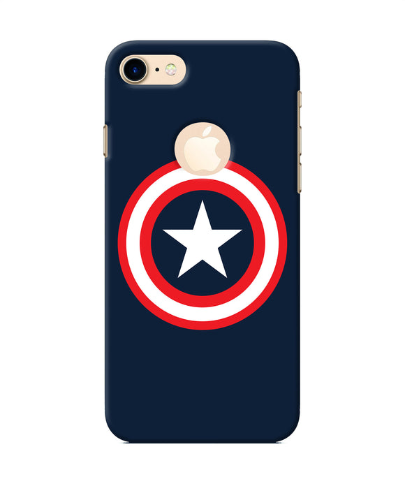 Captain America Logo Iphone 8 Logocut Back Cover