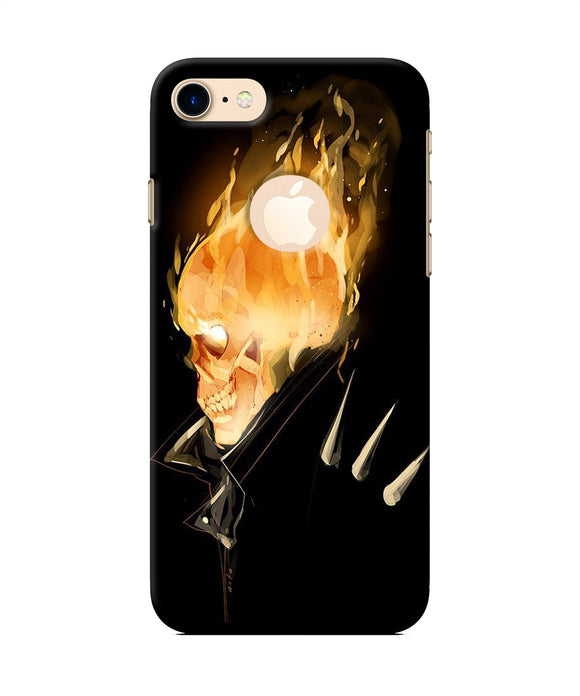 Burning Ghost Rider Iphone 8 Logocut Back Cover