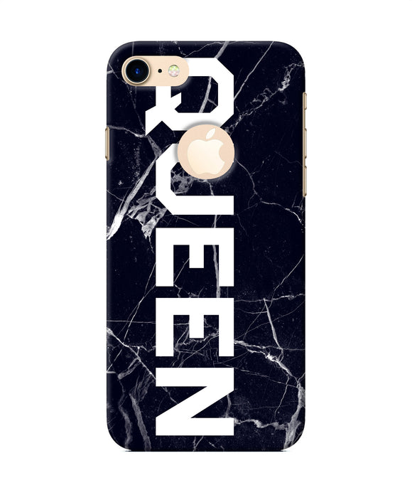 Queen Marble Text Iphone 8 Logocut Back Cover