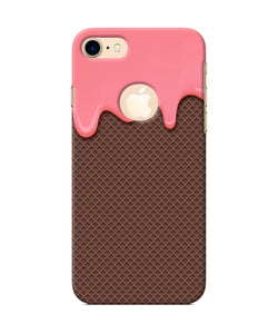 Waffle Cream Biscuit Iphone 8 Logocut Back Cover