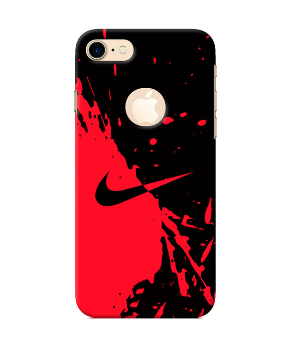 Nike Red Black Poster Iphone 8 Logocut Back Cover
