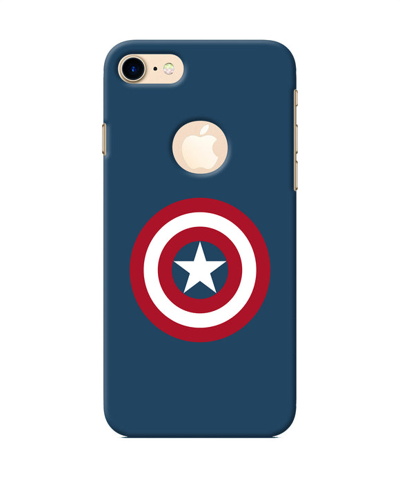 Captain America Logo Iphone 8 Logocut Back Cover