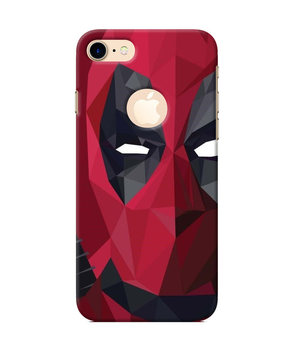 Abstract Deadpool Half Mask Iphone 8 Logocut Back Cover