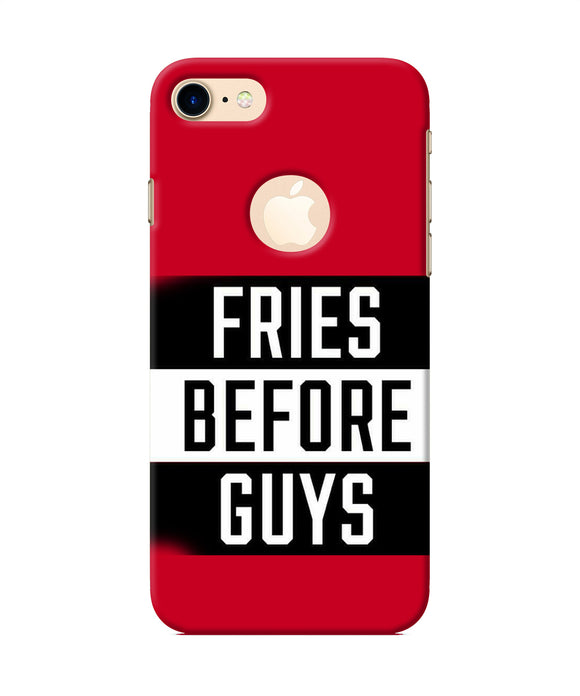 Fries Before Guys Quote Iphone 8 Logocut Back Cover