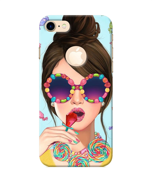 Fashion Girl Iphone 8 Logocut Back Cover