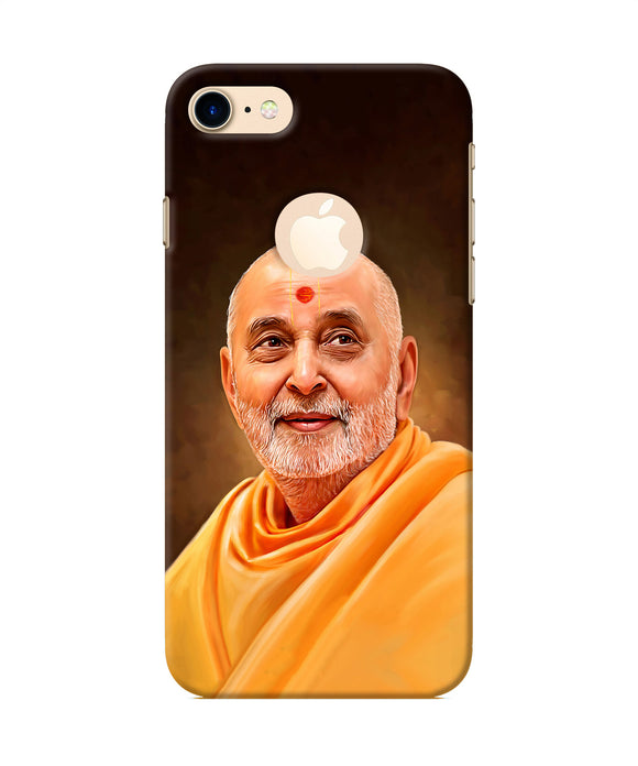 Pramukh Swami Painting Iphone 8 Logocut Back Cover