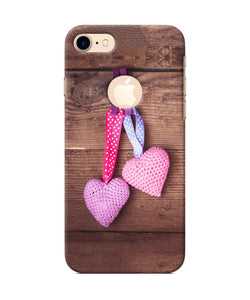 Two Gift Hearts Iphone 8 Logocut Back Cover