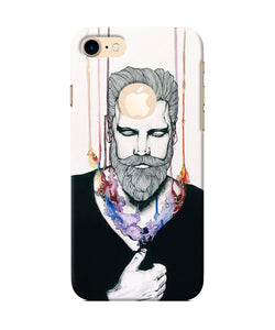 Beard Man Character Iphone 8 Logocut Back Cover