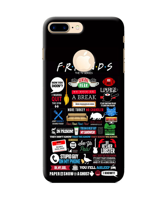 Friends Iphone 7 Plus Logocut Back Cover