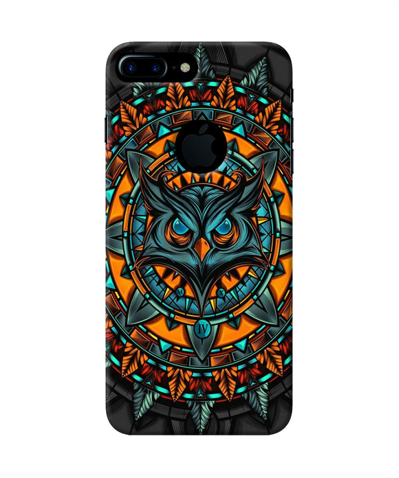 Angry Owl Art Iphone 7 Plus Logocut Back Cover