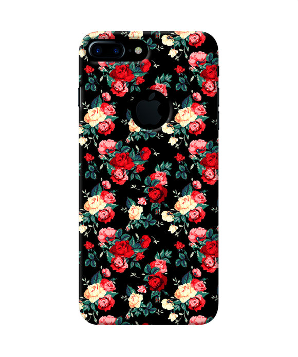 Rose Pattern Iphone 7 Plus Logocut Back Cover