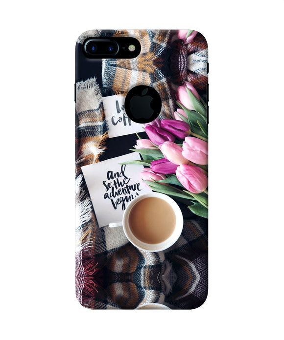 Love Coffee Quotes Iphone 7 Plus Logocut Back Cover
