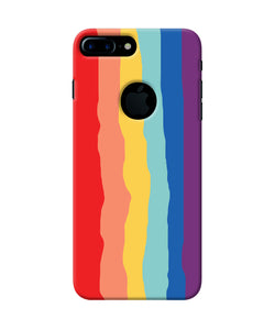 Rainbow Iphone 7 plus logocut Back Cover