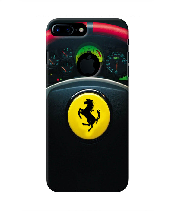 Ferrari Steeriing Wheel Iphone 7 plus logocut Real 4D Back Cover