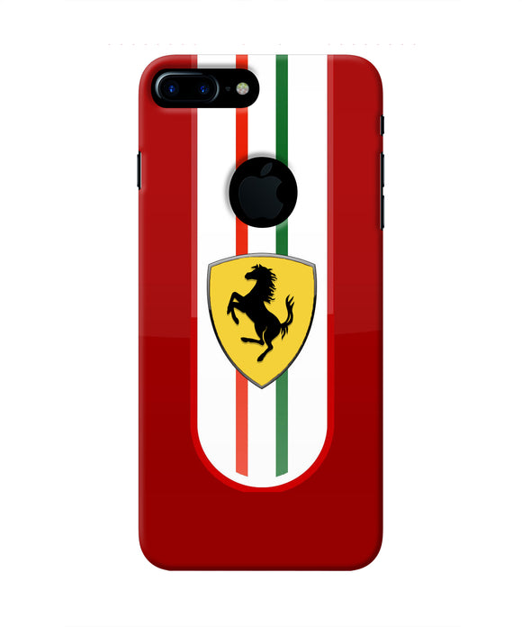 Ferrari Art Iphone 7 plus logocut Real 4D Back Cover