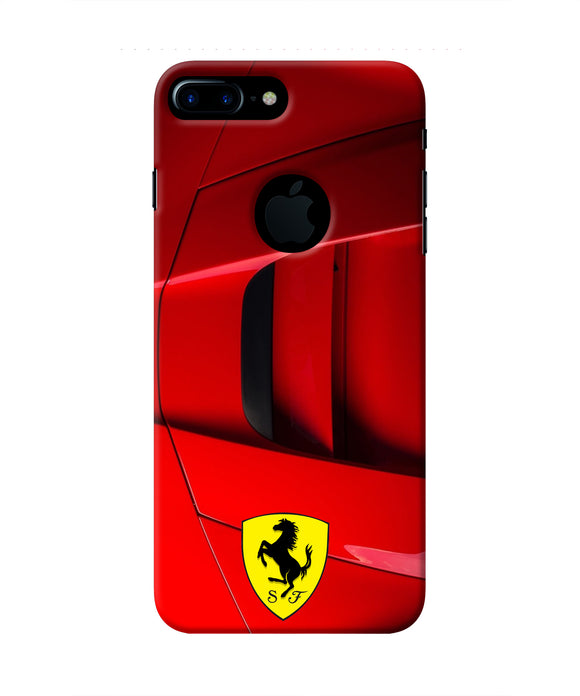 Ferrari Car Iphone 7 plus logocut Real 4D Back Cover
