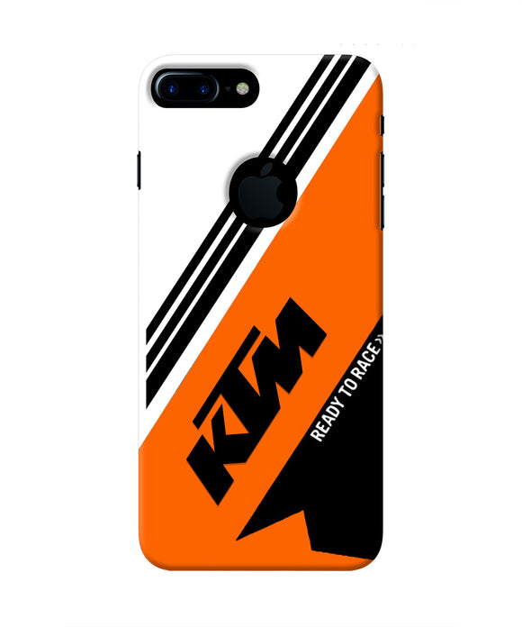 KTM Abstract Iphone 7 plus logocut Real 4D Back Cover