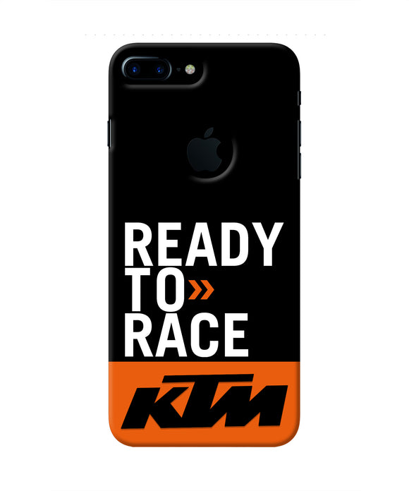 KTM Ready To Race Iphone 7 plus logocut Real 4D Back Cover