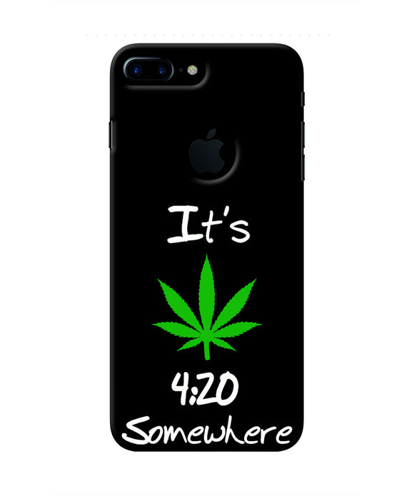 Weed Quote Iphone 7 plus logocut Real 4D Back Cover